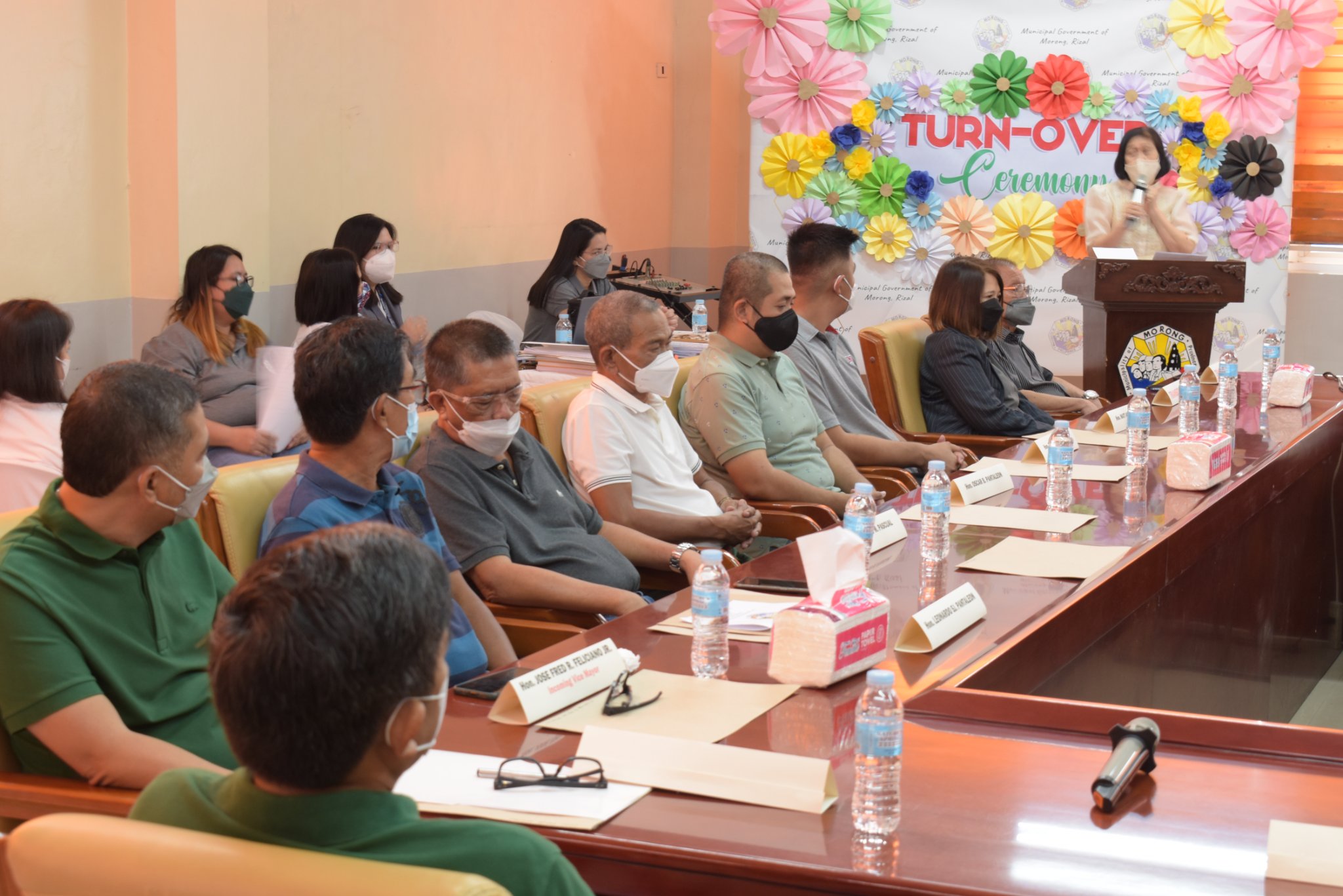 Municipal Government of Morong Conducts Turnover Ceremony to New Sets ...