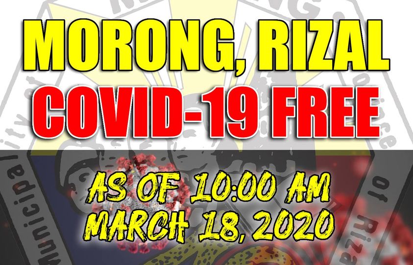 Morong, Rizal remains free from the coronavirus disease (COVID-19)